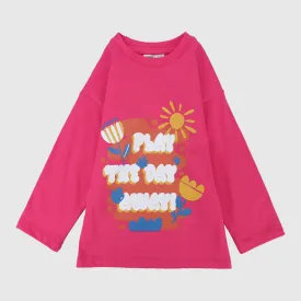 "Play The day Away" Long-Sleeved T-Shirt