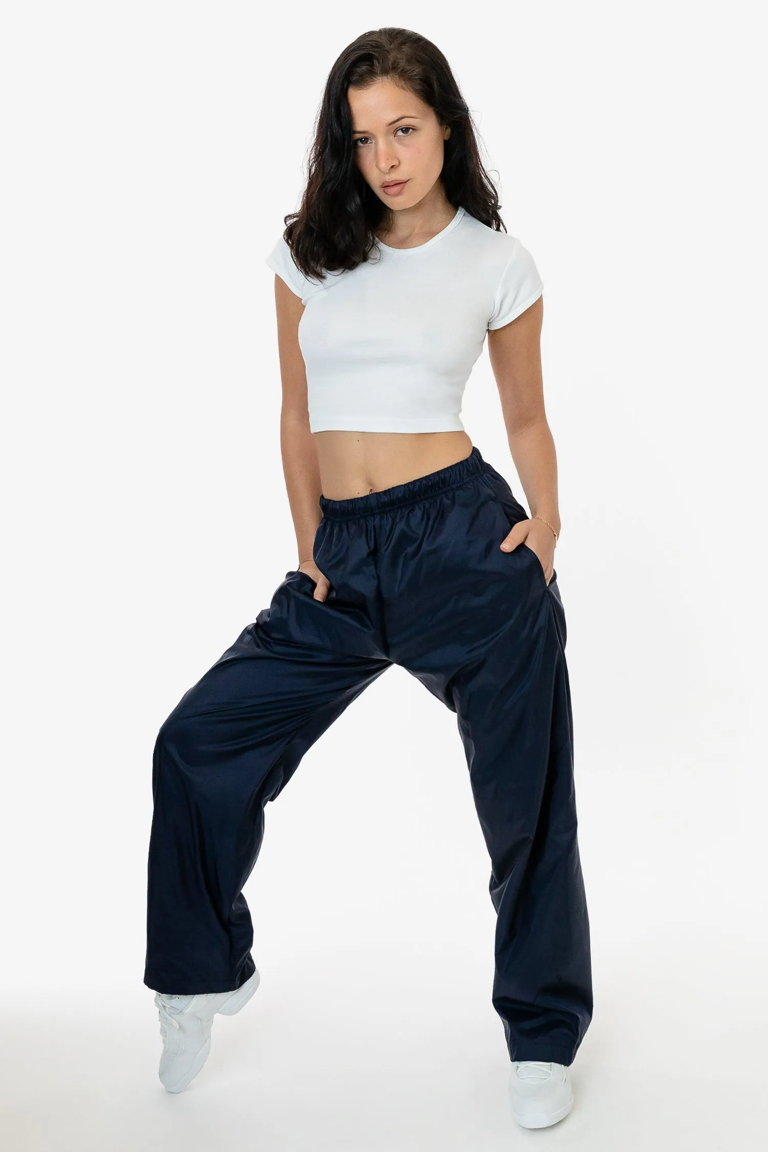 RNF405 Unisex - Nylon Taffeta Lined Track Pant