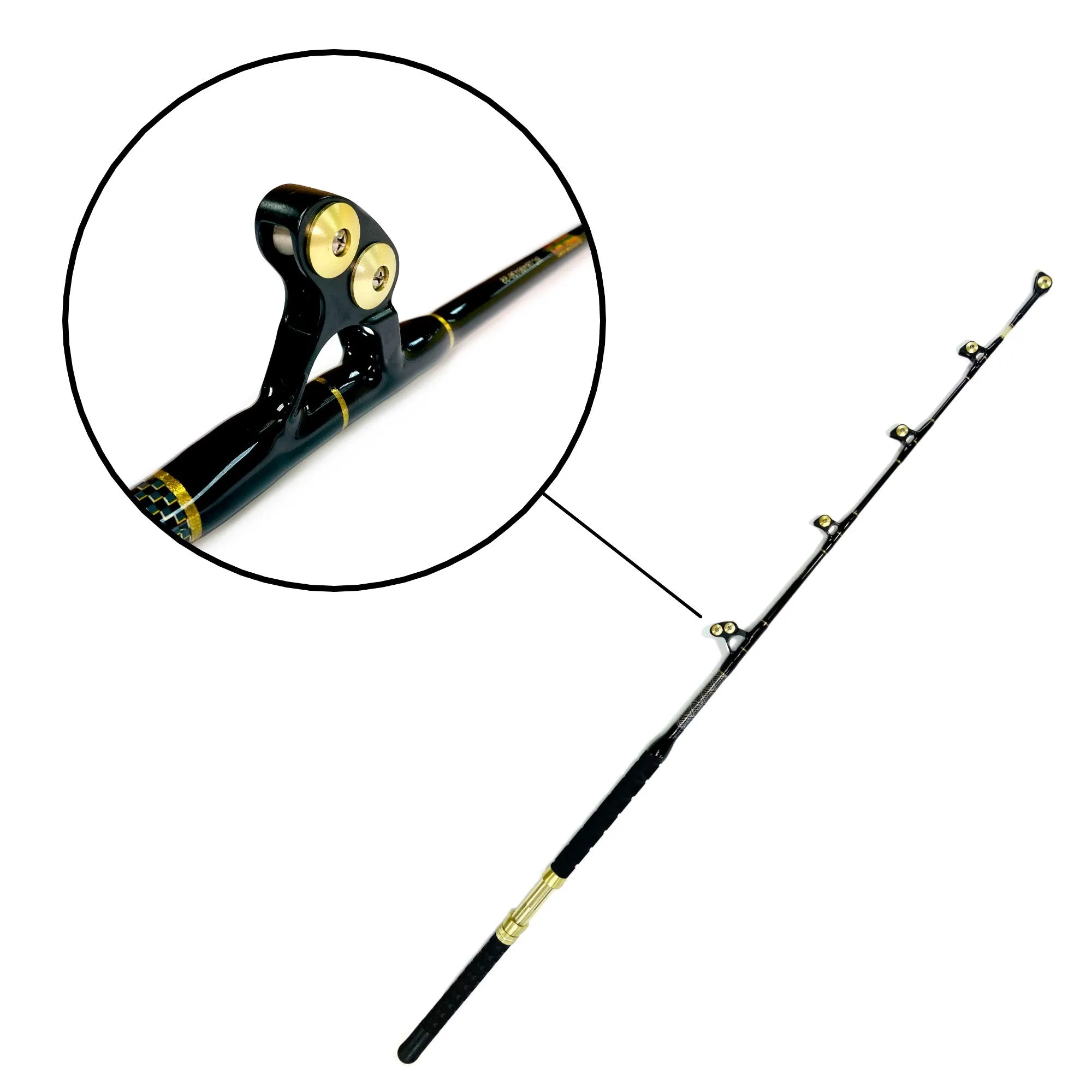 Roller Guide Fishing Rod | Blue Marlin Tournament Edition