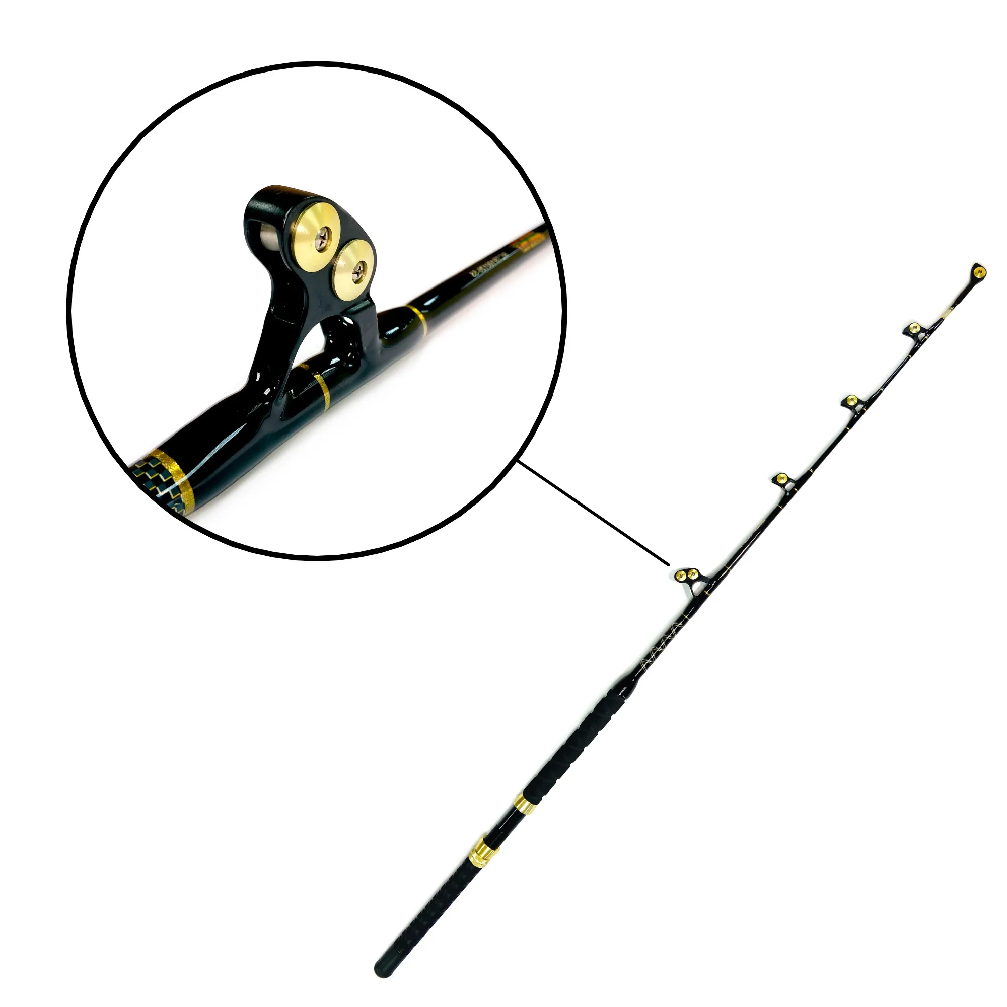 Roller Guide Fishing Rod | Blue Marlin Tournament Edition