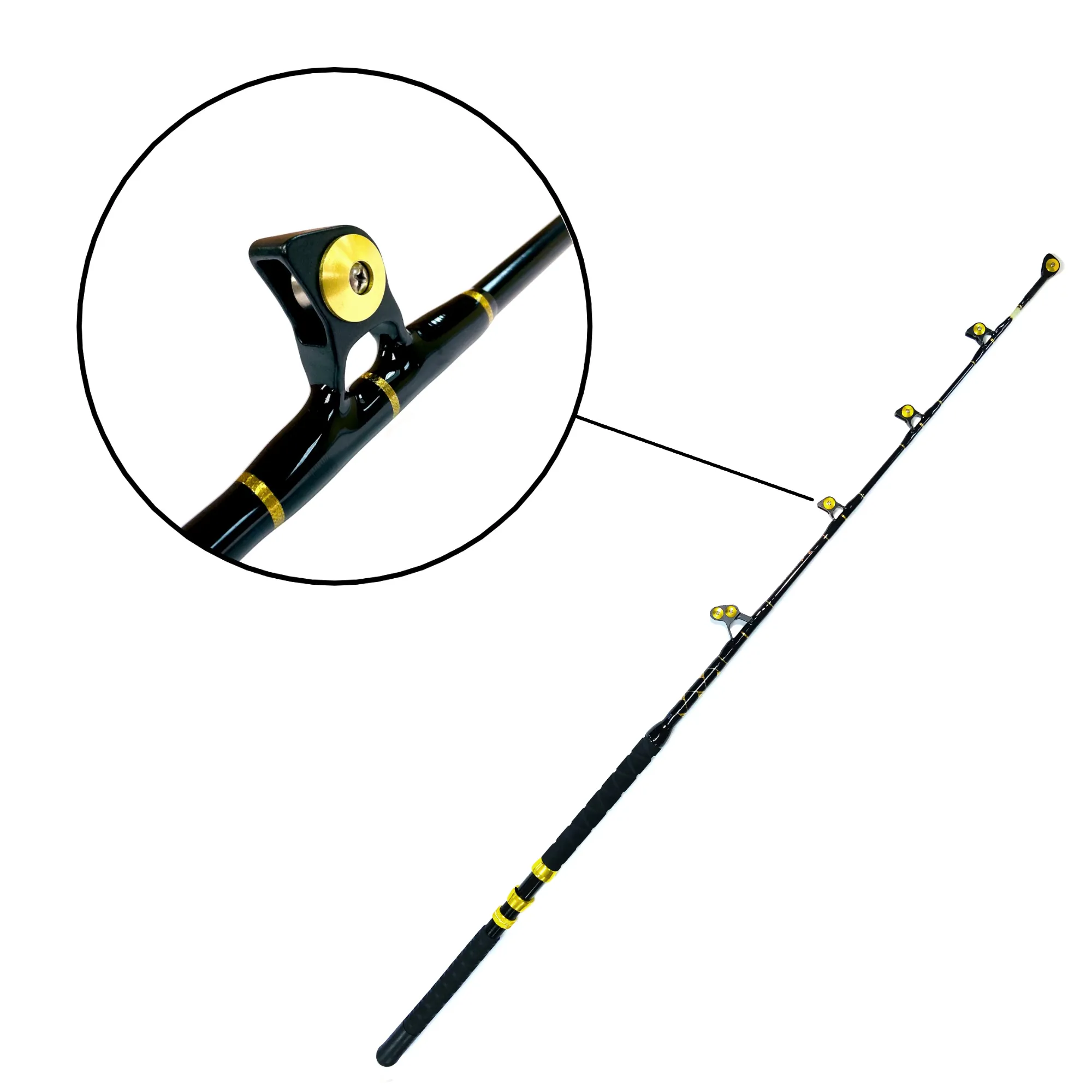 Roller Guide Fishing Rod | Blue Marlin Tournament Edition