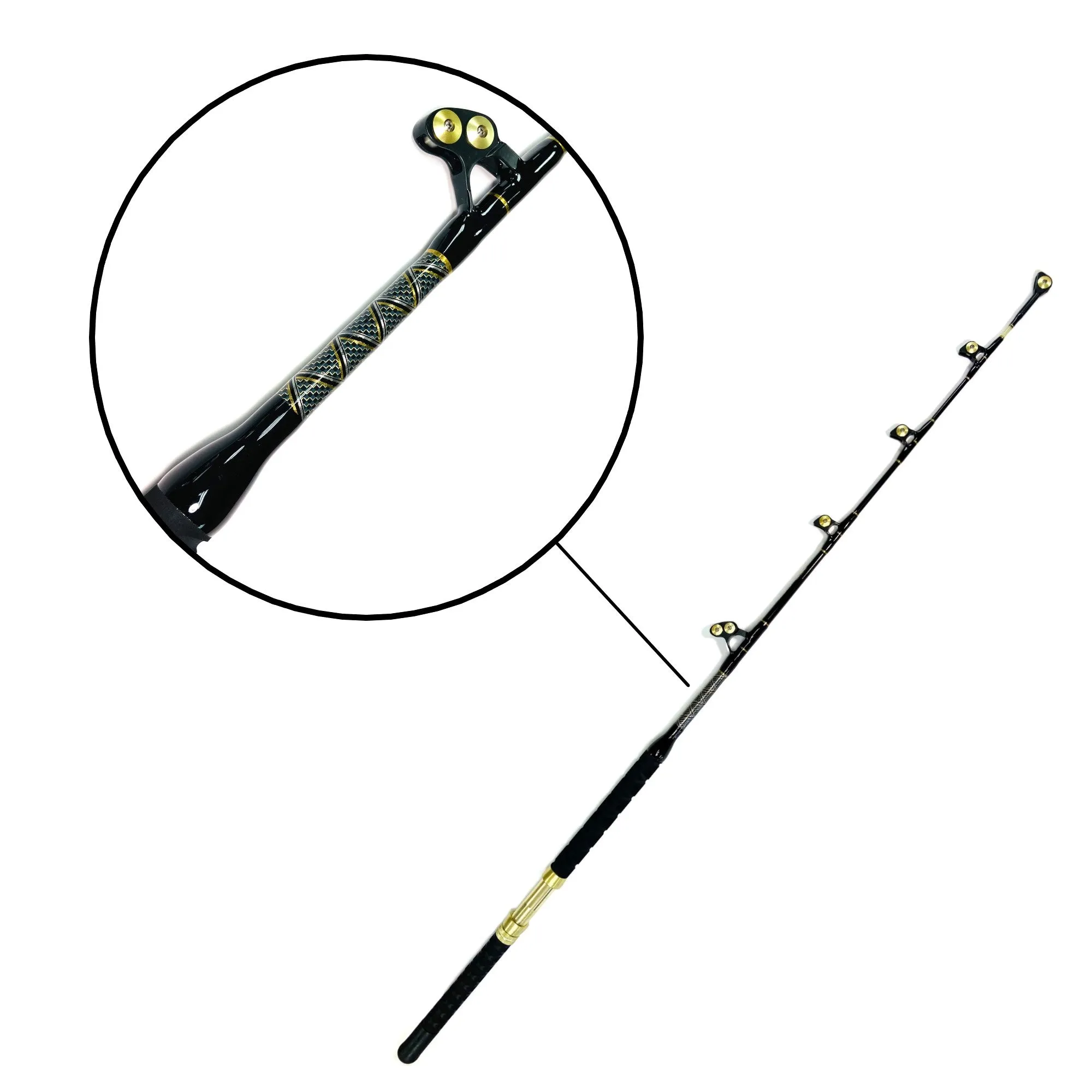 Roller Guide Fishing Rod | Blue Marlin Tournament Edition