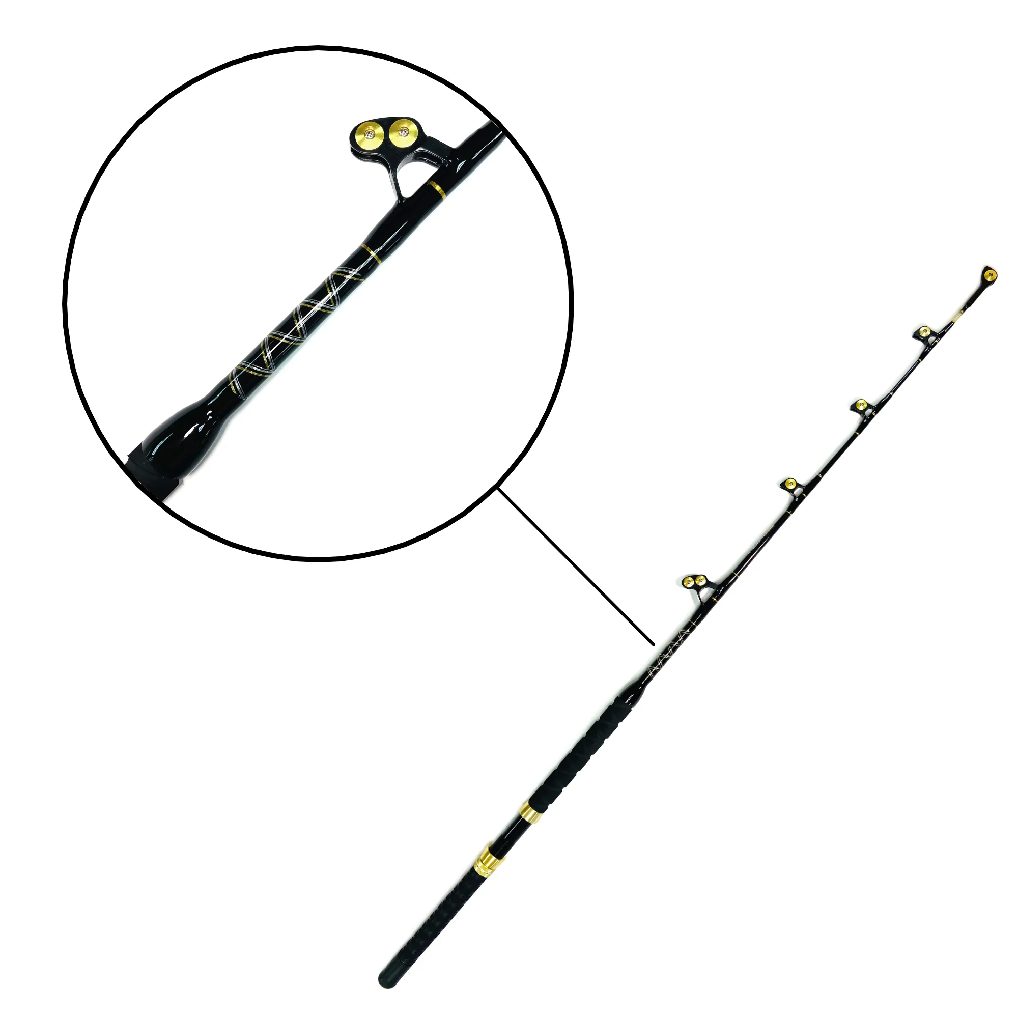 Roller Guide Fishing Rod | Blue Marlin Tournament Edition