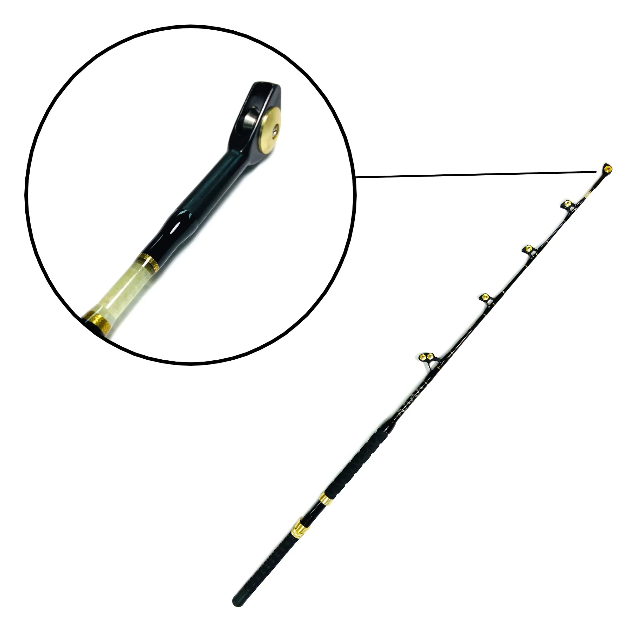 Roller Guide Fishing Rod | Blue Marlin Tournament Edition