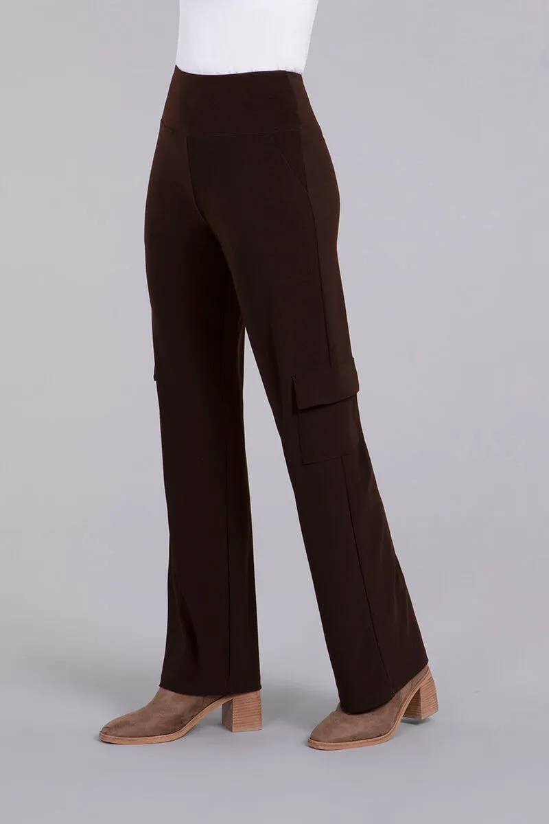 Safari Straight Leg Pant | Coffee