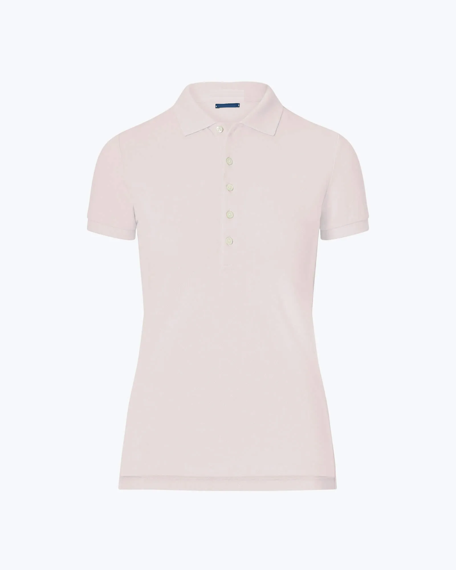 Skinny Fit Stretch Mesh Polo