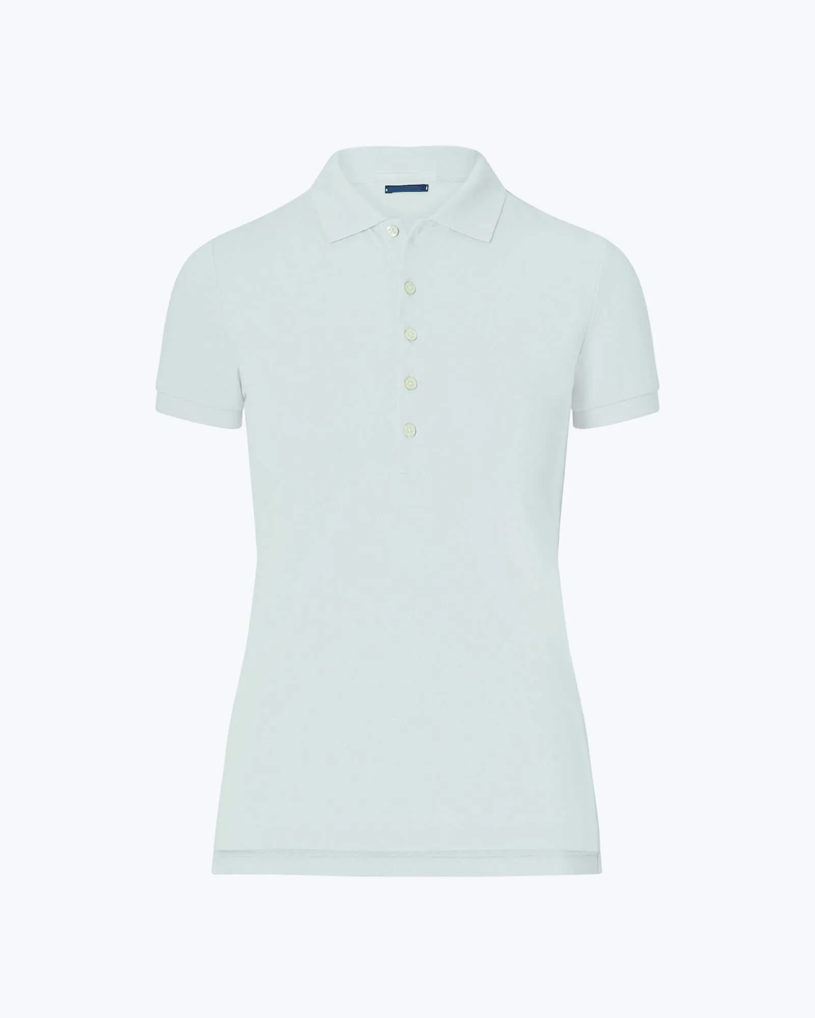 Skinny Fit Stretch Mesh Polo