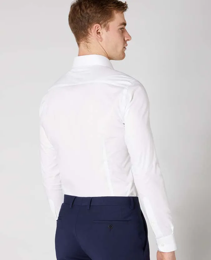 Slim Fit Cotton Stretch Shirt