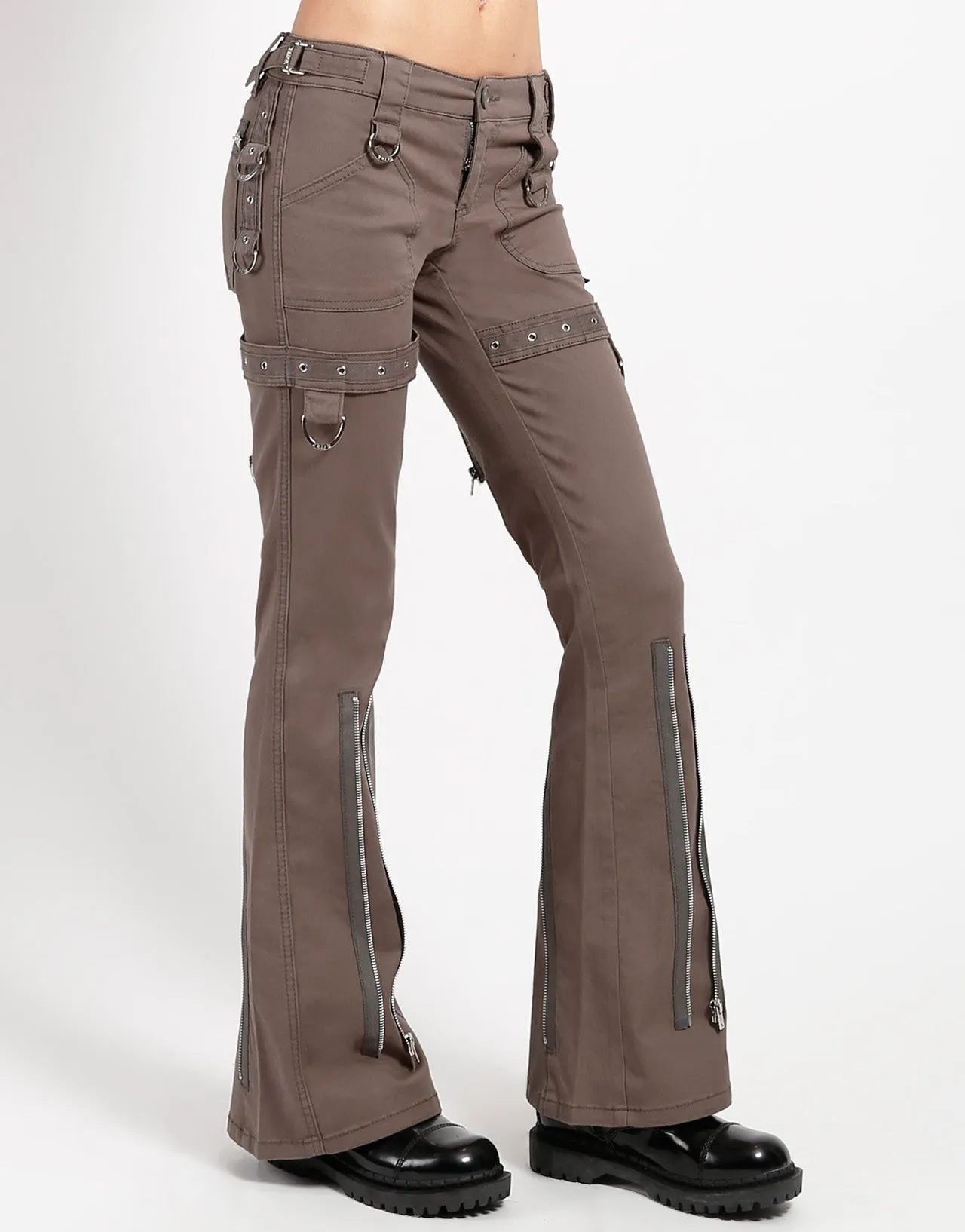 SUPER EYELET PANT OLIVE