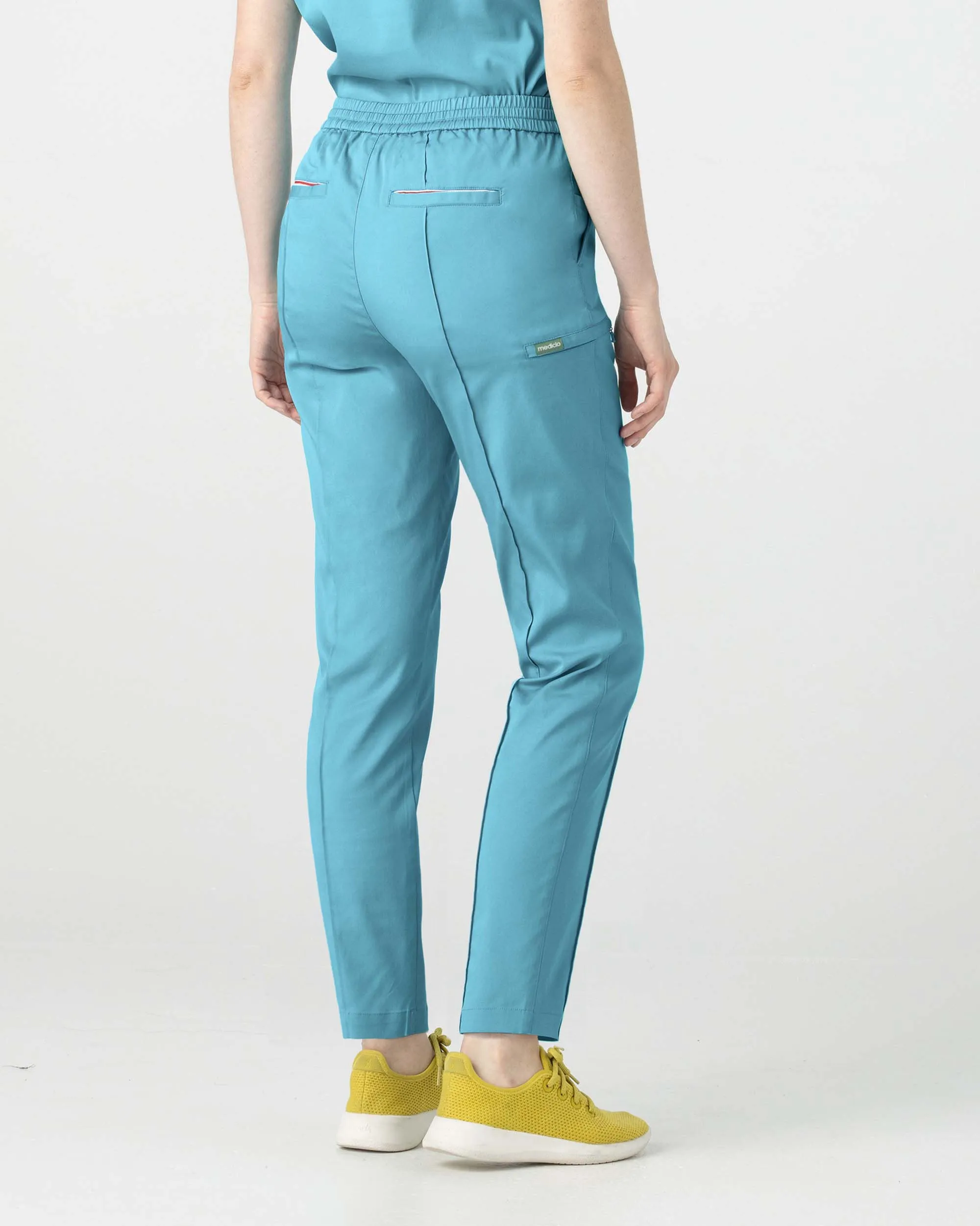 TENCEL™ Sicily‎ ‎ Pintuck Tapered Scrub Pants