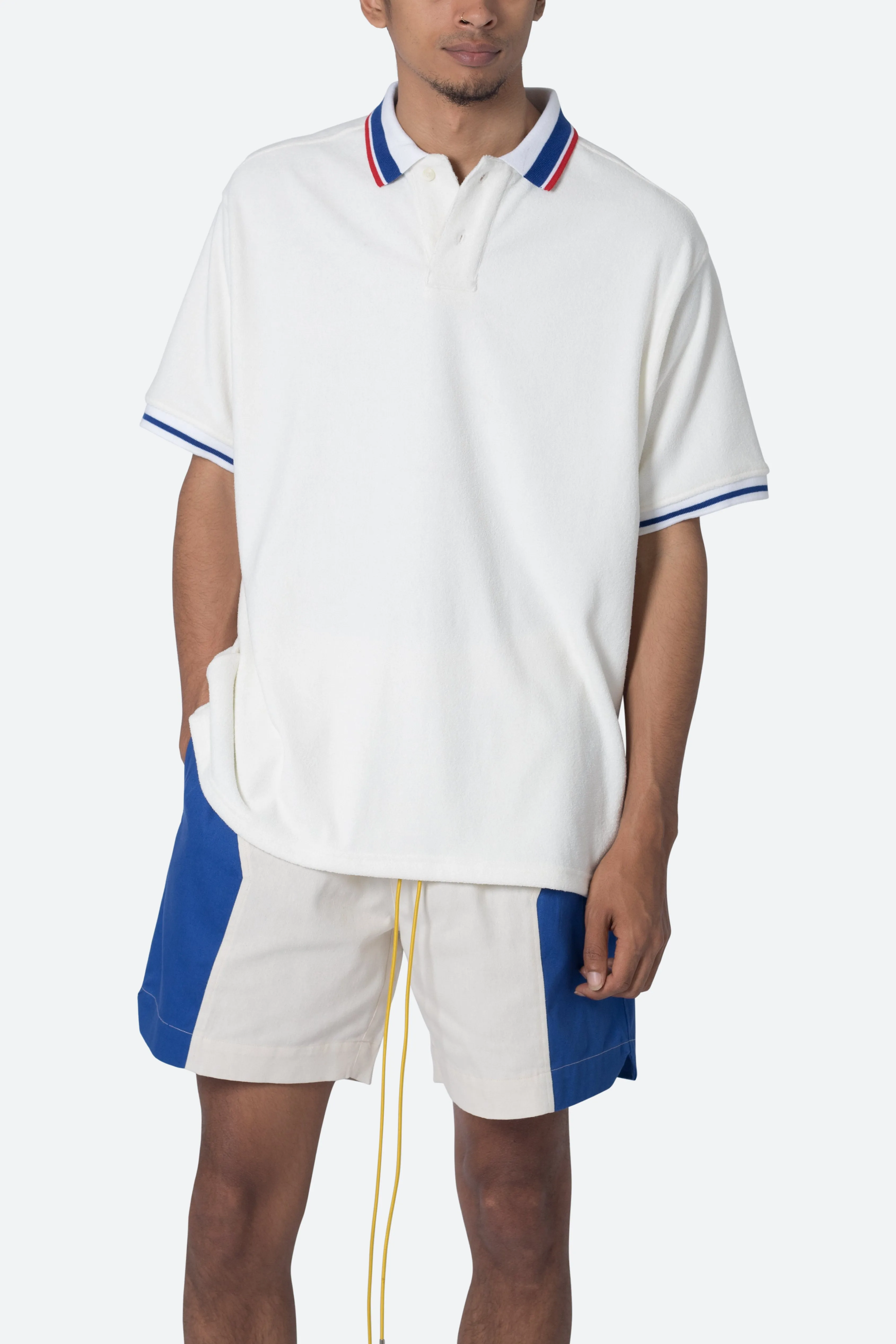 Terry Polo Shirt - Off White