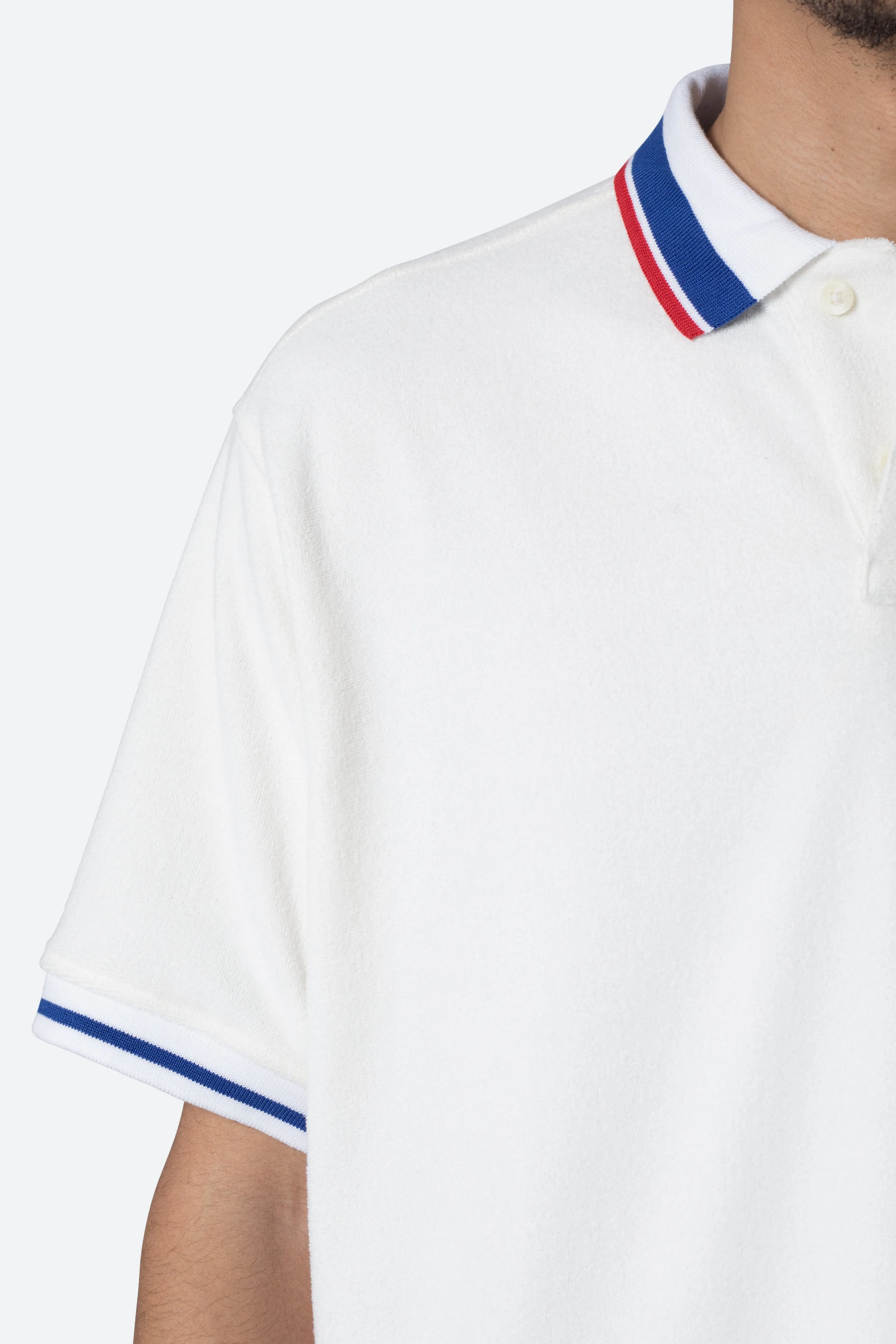 Terry Polo Shirt - Off White