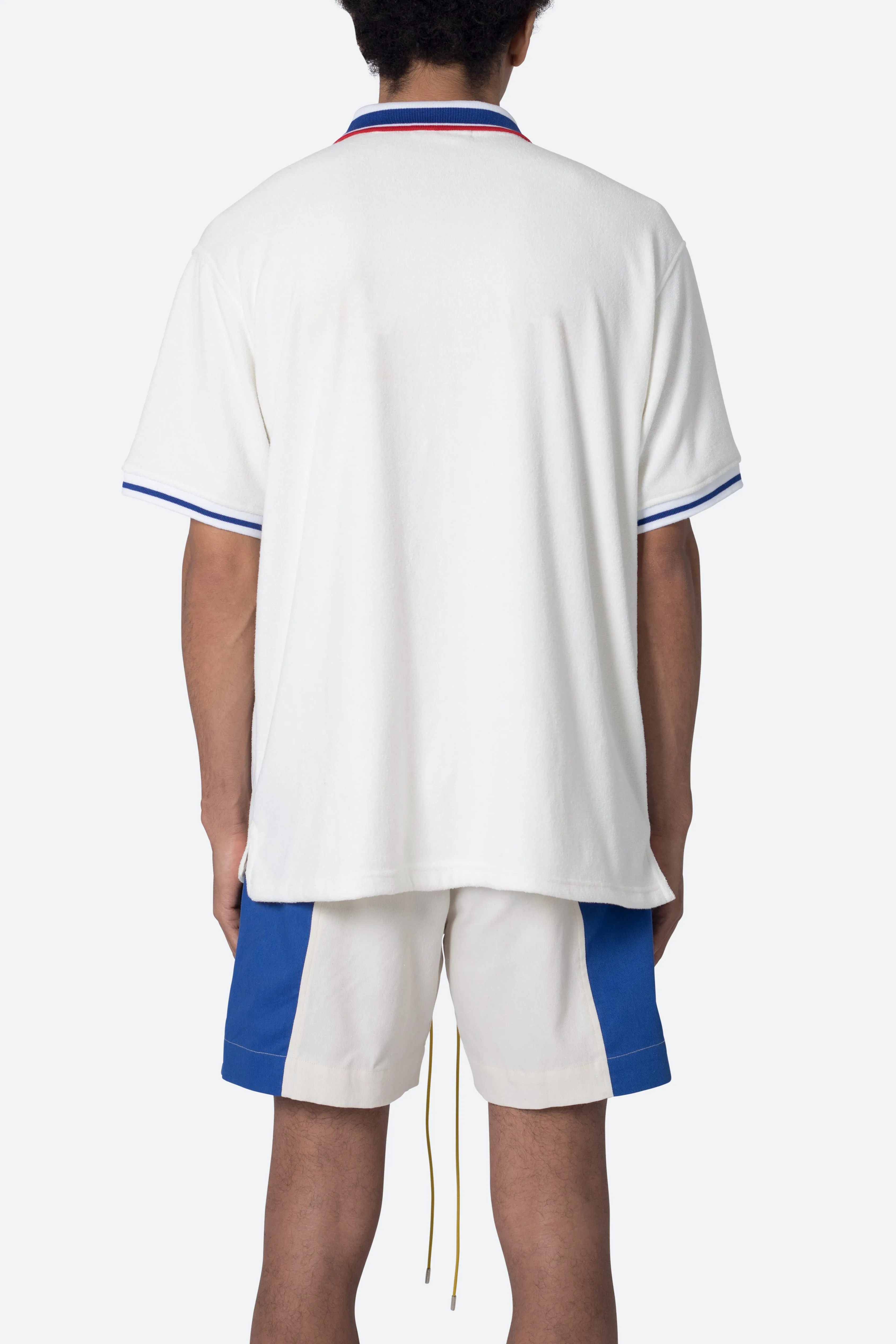 Terry Polo Shirt - Off White