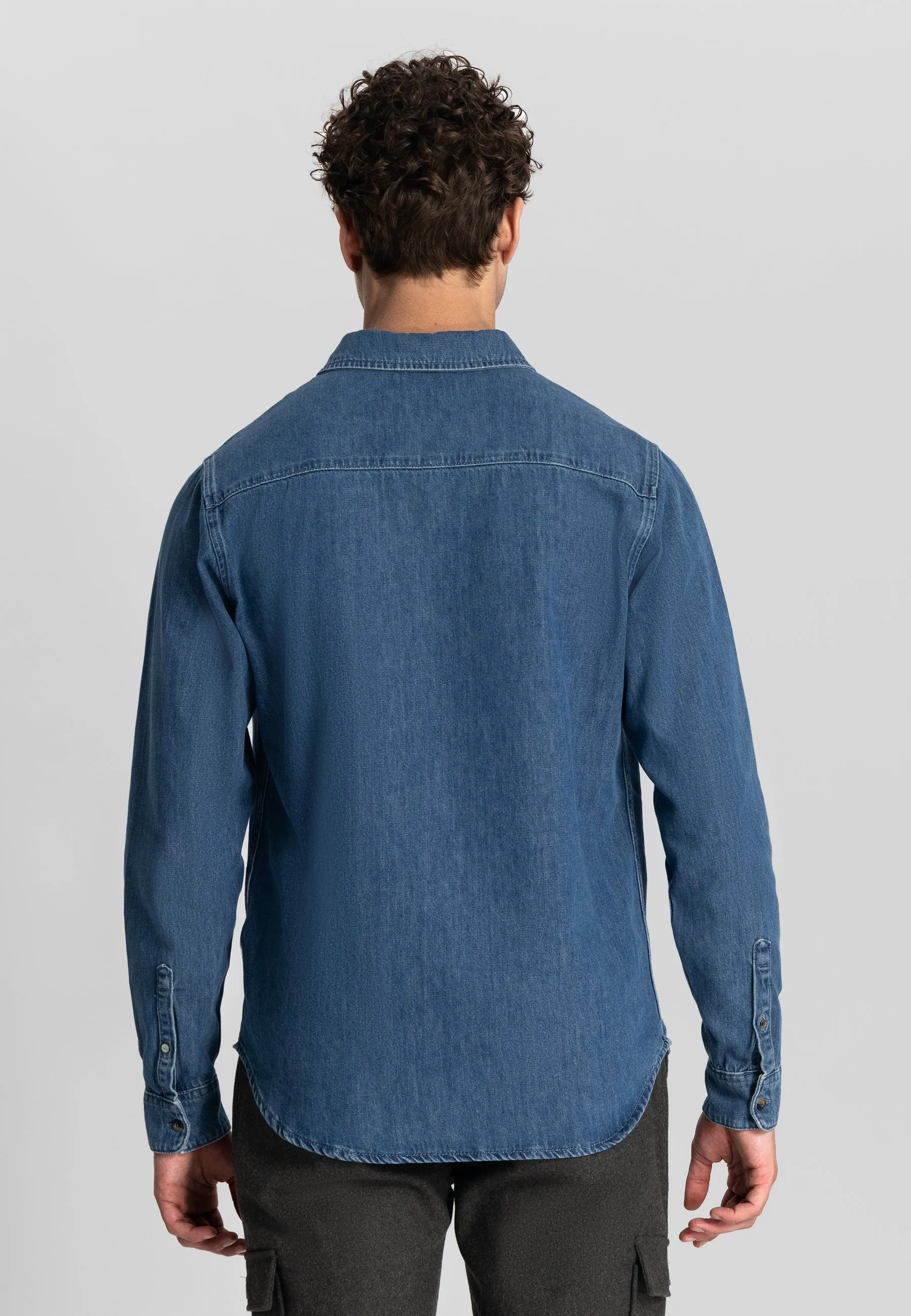 Torkel Denim Shirt: Indigo