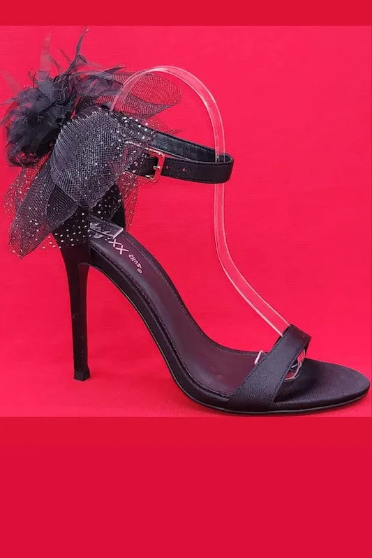 Tulle Bow Heel