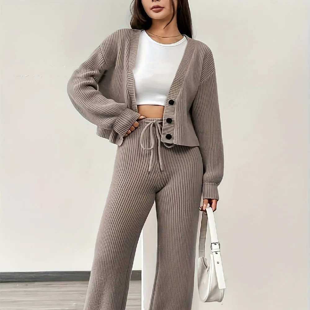 Women’s Knitted Sweater 2 piece Set